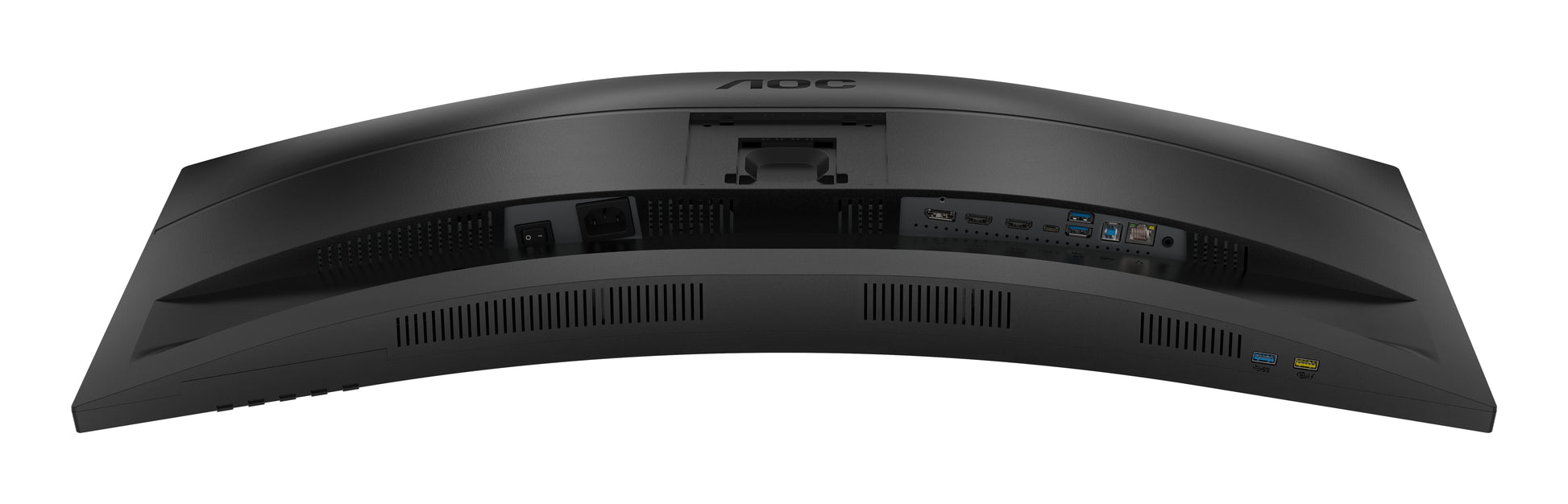 AOC CU34E4CV – Monitor, 34" 3440 × 1440 (UWQHD), VA, 120 Hz, Gebogen, KVM, VESA 100 × 100, Schwarz