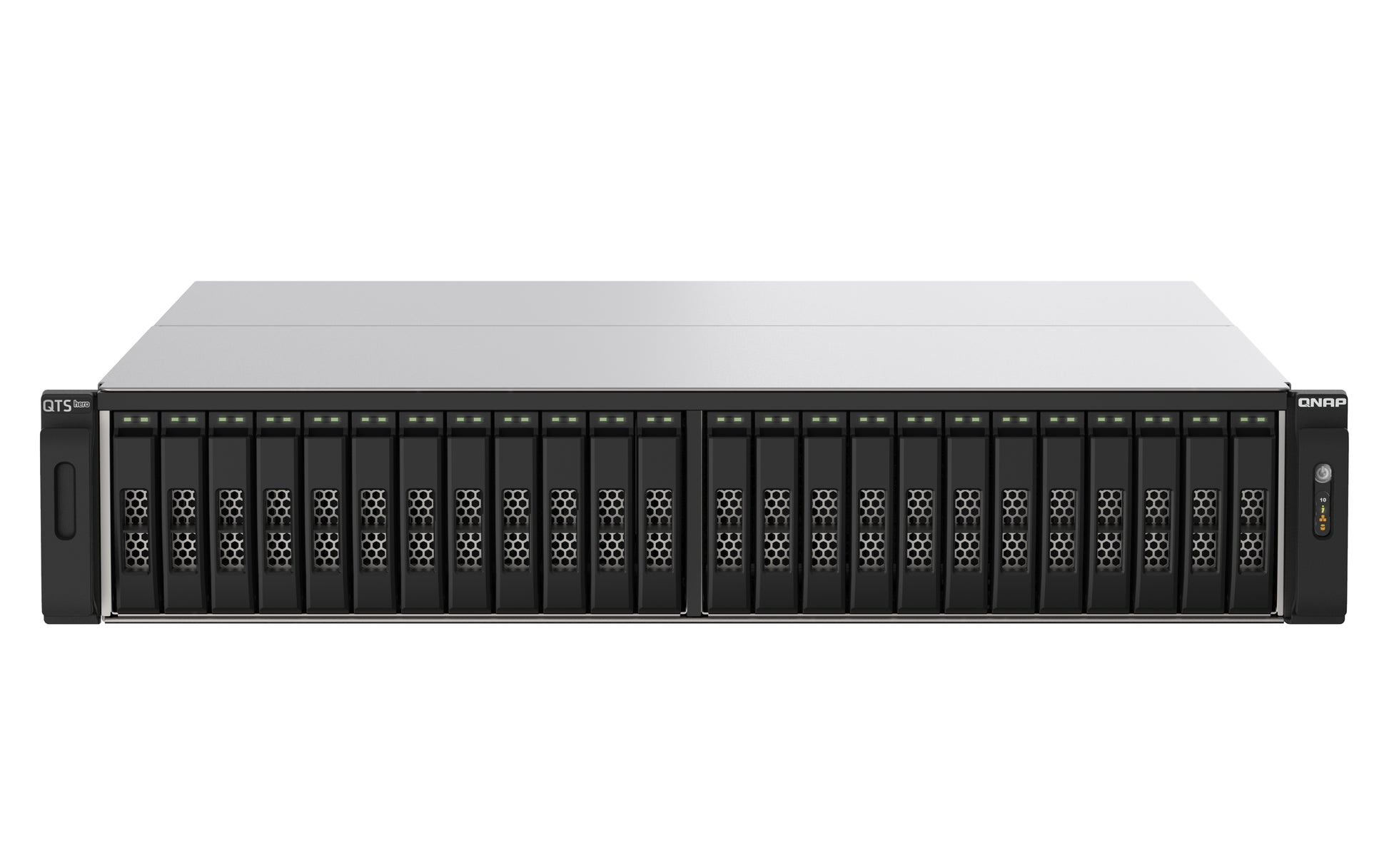 QNAP TS-H 2490FU-7232P-64G Allgemeines Speichergerät – NVMe, 24×2,5" Einschübe, 8C/16T 3,1 GHz