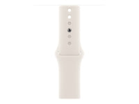 Apple Sport Band Starlight – Armband – für Apple Watch 40 mm, M/L, Polymer