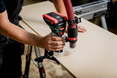 Metabo FMV 18 LTX BL 8 Akku-Kantenfräse – CAS Cordless Alliance System, bürstenlos