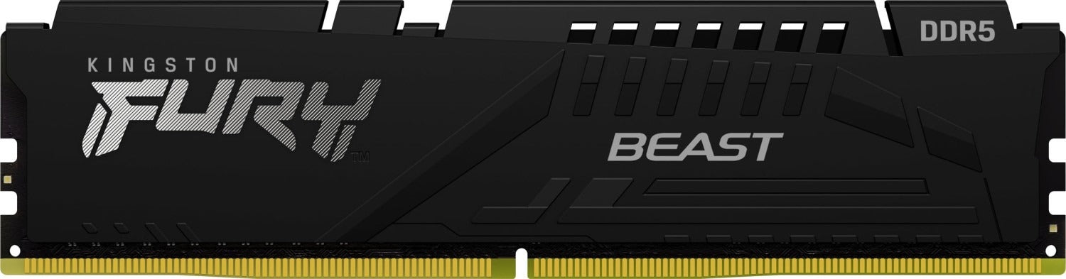 Kingston Technology Kingston – Arbeitsspeicher – FURY Beast – 32 GB DDR5 6000 MT/s CL36, 288-pin DIMM, EXPO, Schwarz