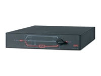 APC Service-Bypass-Panel – Rack-PDU, 4× IEC C19, 32 A, festverdrahteter Eingang, für Symmetra 2–6 kVA