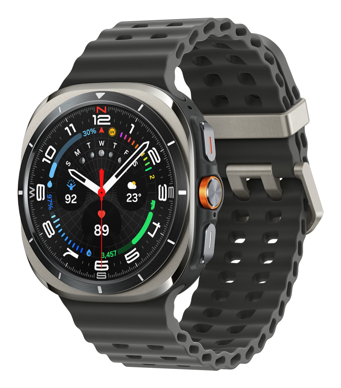 Samsung Galaxy Watch Ultra 3 – Smartwatch – 38,1 mm, 1,5", LTE, WLAN, AMOLED, Silber