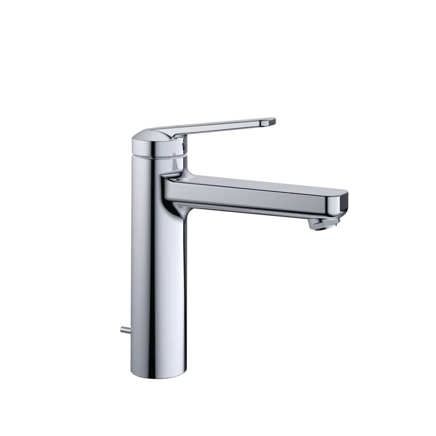 KWC DOMO Unterputz-Badebatterie – 20,6 cm, Messing, Einhebelmischer, für Waschbecken, Chrom