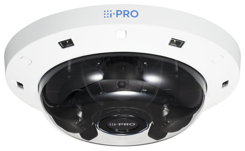 i-PRO Panasonic WV-S8563L Netzwerkkamera – 6 MP, Multisensor, PoE+, Weiss