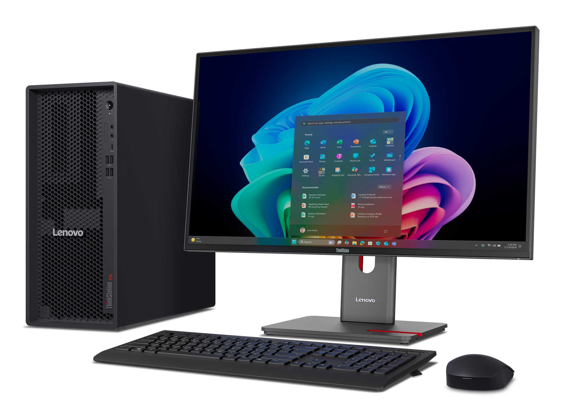 Lenovo Tower – AMD Ryzen 7 PRO 9755, 64 GB RAM, 1 TB SSD, Windows 11 Pro
