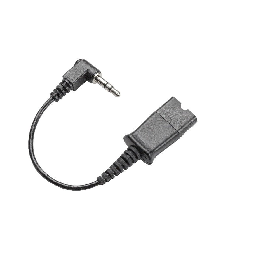 Poly Adapterkabel – für Poly EncorePro 300/500/700 Serie – 3,5 mm auf QD – 3 m – Schwarz