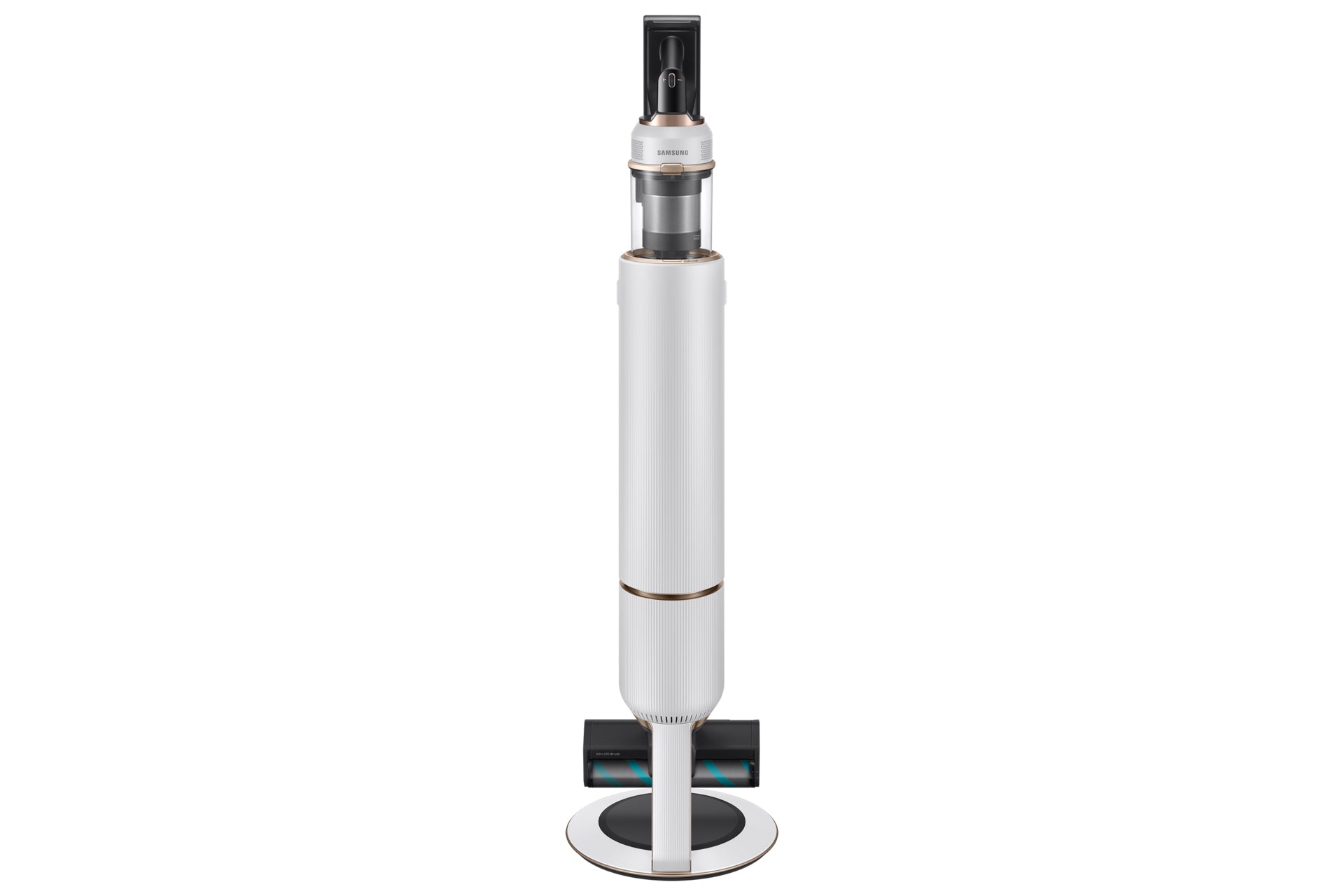 Samsung Stabstaubsauger VS20B95843W/SW – 0,5 l, Akkubetrieb, 86 dB(A), 25,2 V