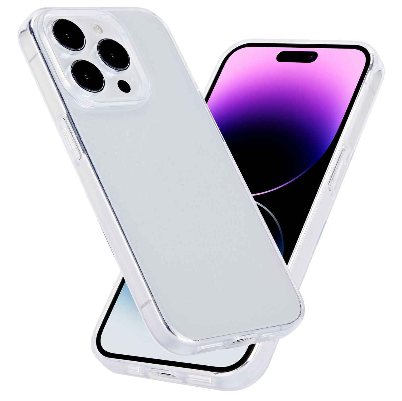 eSTUFF INFINITE (GRS) VIENNA Backcover – für Apple iPhone 15 Pro, TPU, Transparent, GRS