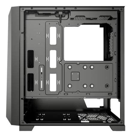 Xilence X912.ARGB – PC-Gehäuse (Midi-Tower) – ATX, Schwarz, 3×ARGB, 1×120 mm, 1×USB-C, GPU bis 375 mm
