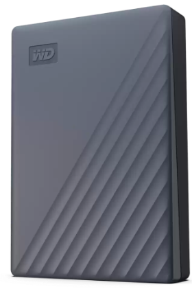 Western Digital My Passport Allgemeines Speichergerät – 6 TB, USB-C, Grau