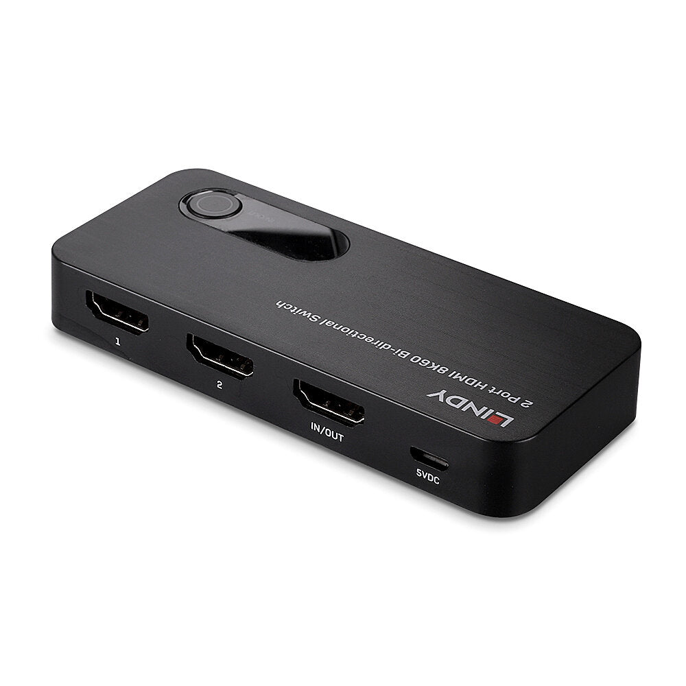 Lindy HDMI-Switch, 2-Port bidirektional, 8K60