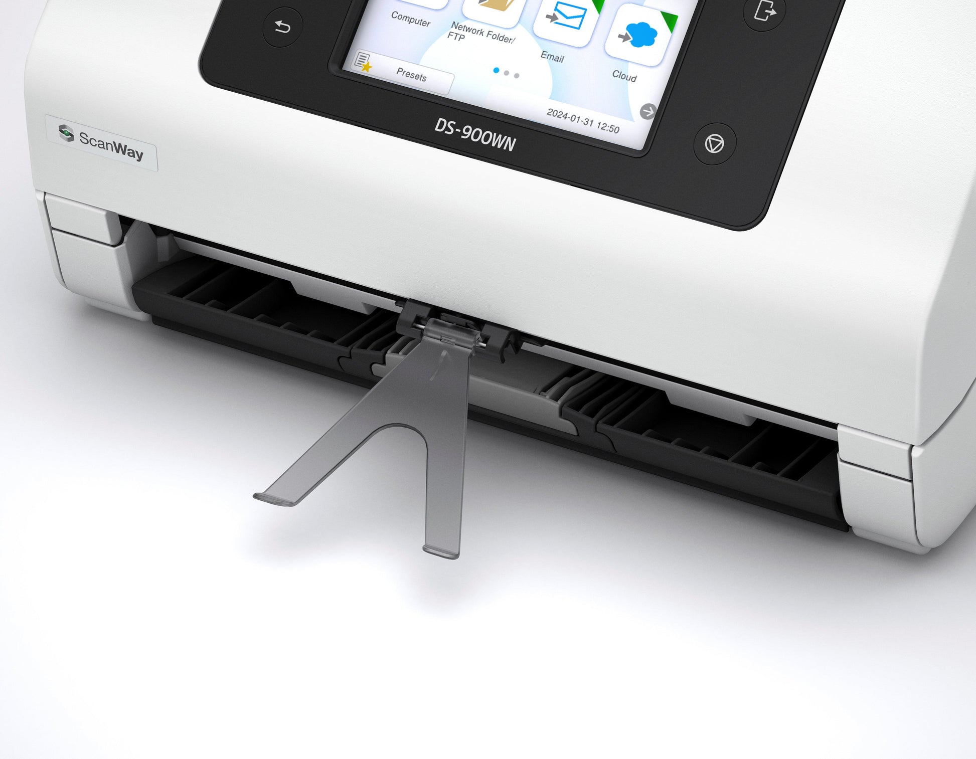 Epson Dokumentenscanner, A4, 70 ppm, ADF 100 Blatt, WLAN, LAN