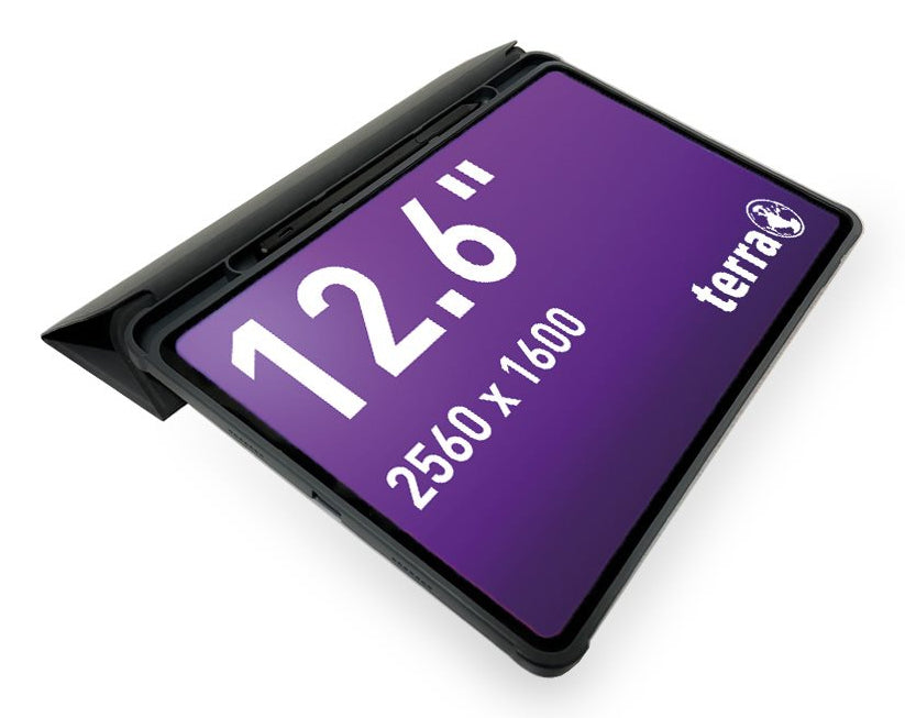 TERRA PAD 1201 – 12,6", 256 GB, 8 GB RAM, WLAN + 4G, Android 14