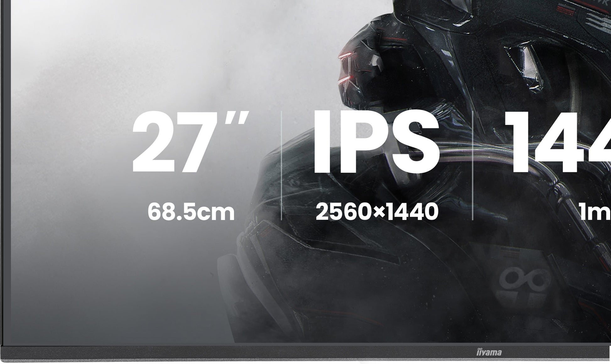 iiyama GB2741QSU-B1 – Monitor, 27", 2560 × 1440 (WQHD), IPS, 144 Hz
