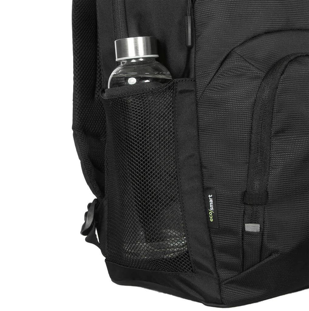 Targus Notebook-Rucksack Classic EcoSmart – 25 l, schlagfest, rPET-Polyester – Schwarz, 310 × 455 × 175 mm
