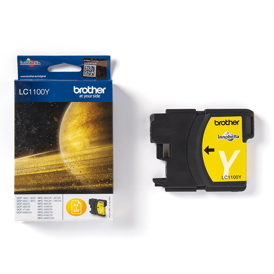 Brother Tintenpatrone, Gelb, 325 Seiten