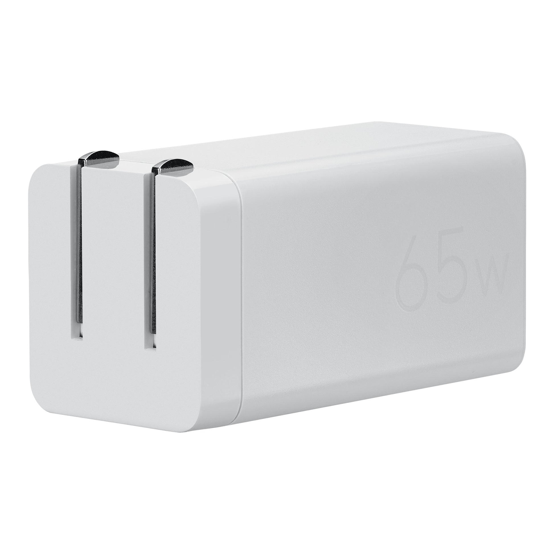 ASUS AC65-05 USB-Ladegerät 65 W – USB-C×2 – PD 3.0, PPS, QC 4, GaN – EU-Stecker (Typ C), 1,5 m Kabel – Weiss