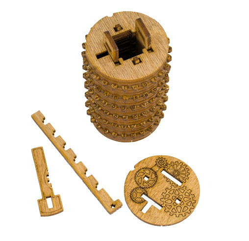 iDventure Kryptos - Cryptex – Knobelbox, 1–2 Spieler, ab 14 Jahren, 20 Min., DE