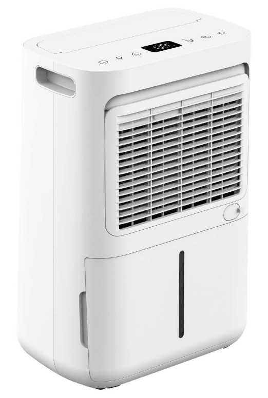 Ecofort Luftentfeuchter ecoQ – 13 L/24 h, bis 30m², Tank 2,3 l, Hygrostat, WLAN, App-Steuerung, 39 dB