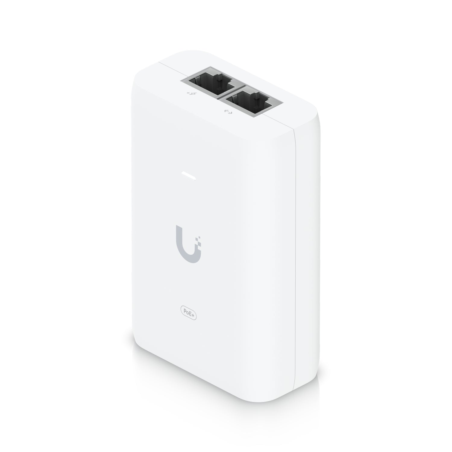 Ubiquiti PoE-Injektor 30 W – 802.3at (PoE+) – Gigabit Ethernet×2 – 48 V DC – weiss