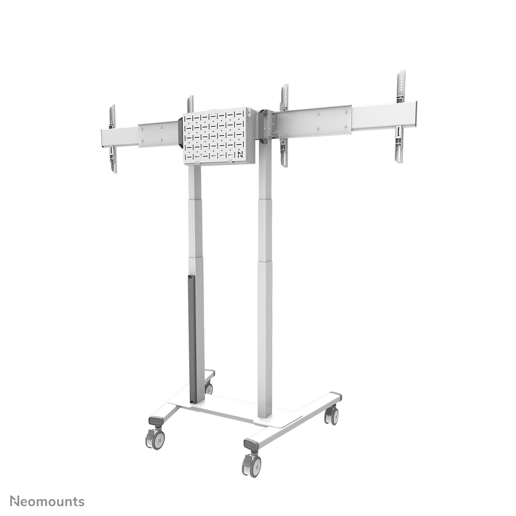 Neomounts ADM-875WH2 – Displayständer, für 2 Displays, höhenverstellbar, für 42–65", VESA 100×100–800×400