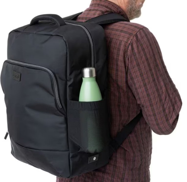 ONIT Backpack Charge – Notebook-Rucksack – für 15,6"-Notebook, 25 l, Kunststoff, Schwarz, USB-Anschluss