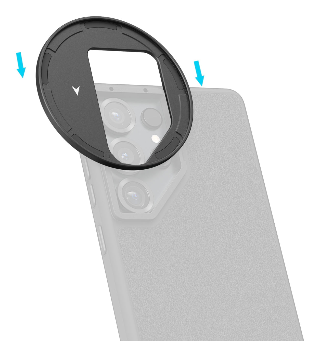 SmallRig FilMov 67 mm – Smartphone-Filter – magnetisch – für Samsung S25 Ultra – Schwarz