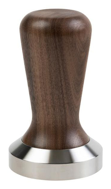 Furber. Furber – Stampfer – Ø 5,1 cm – für Kaffeemaschinen, Walnussholz/Edelstahl