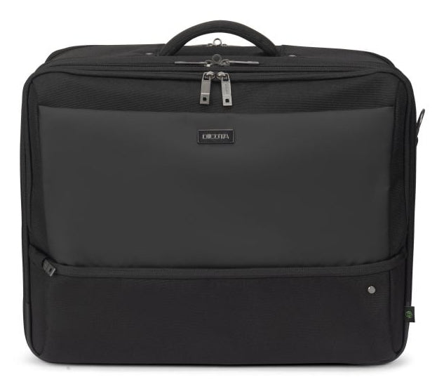 DICOTA Notebook-Tasche bis 17,3" – Trolley-Band, Schultergurt – Schwarz