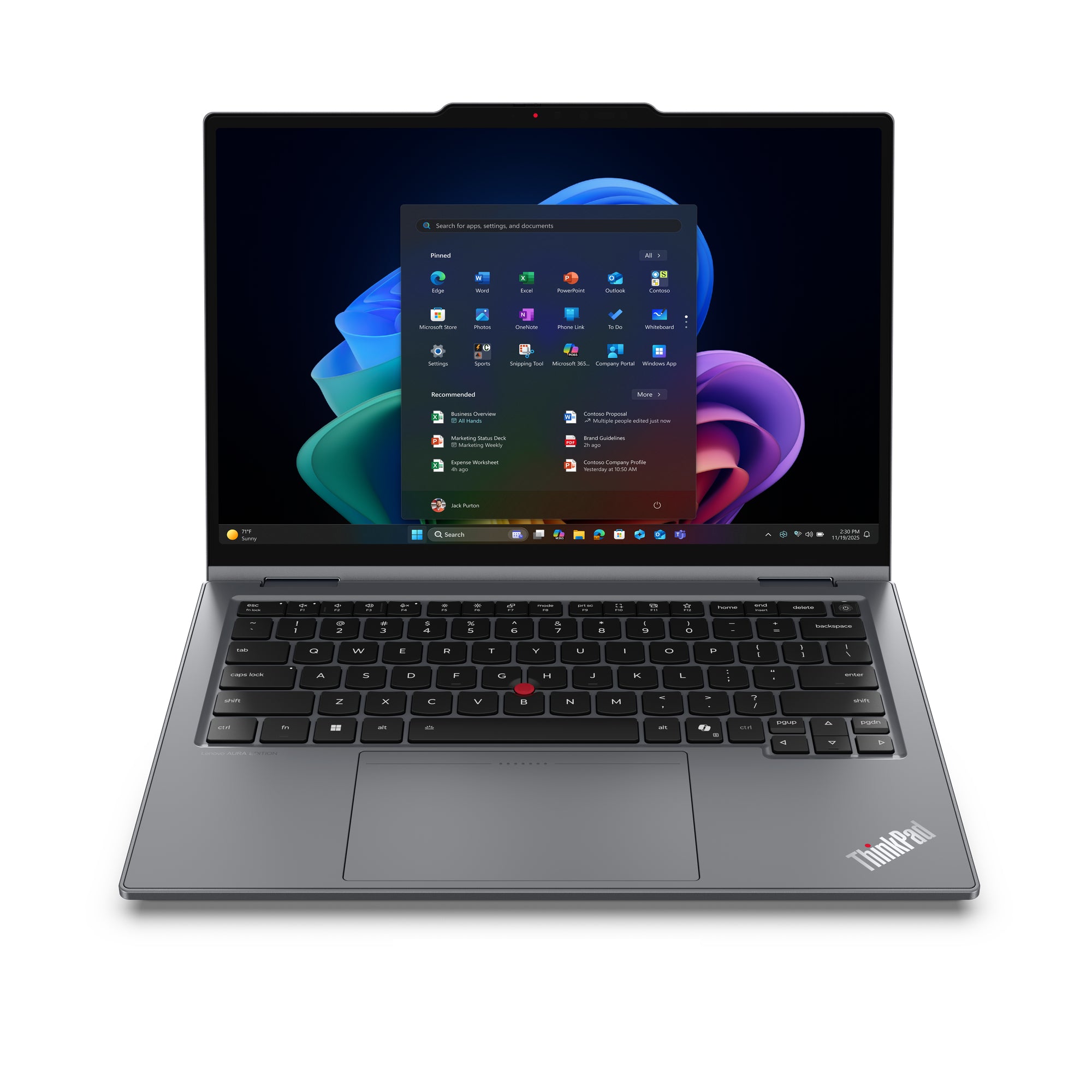Lenovo ThinkPad X1 2-in-1 Gen 11 – 14" WUXGA Touch, Core Ultra 5 325, 32 GB, 512 GB SSD, Win 11 Pro