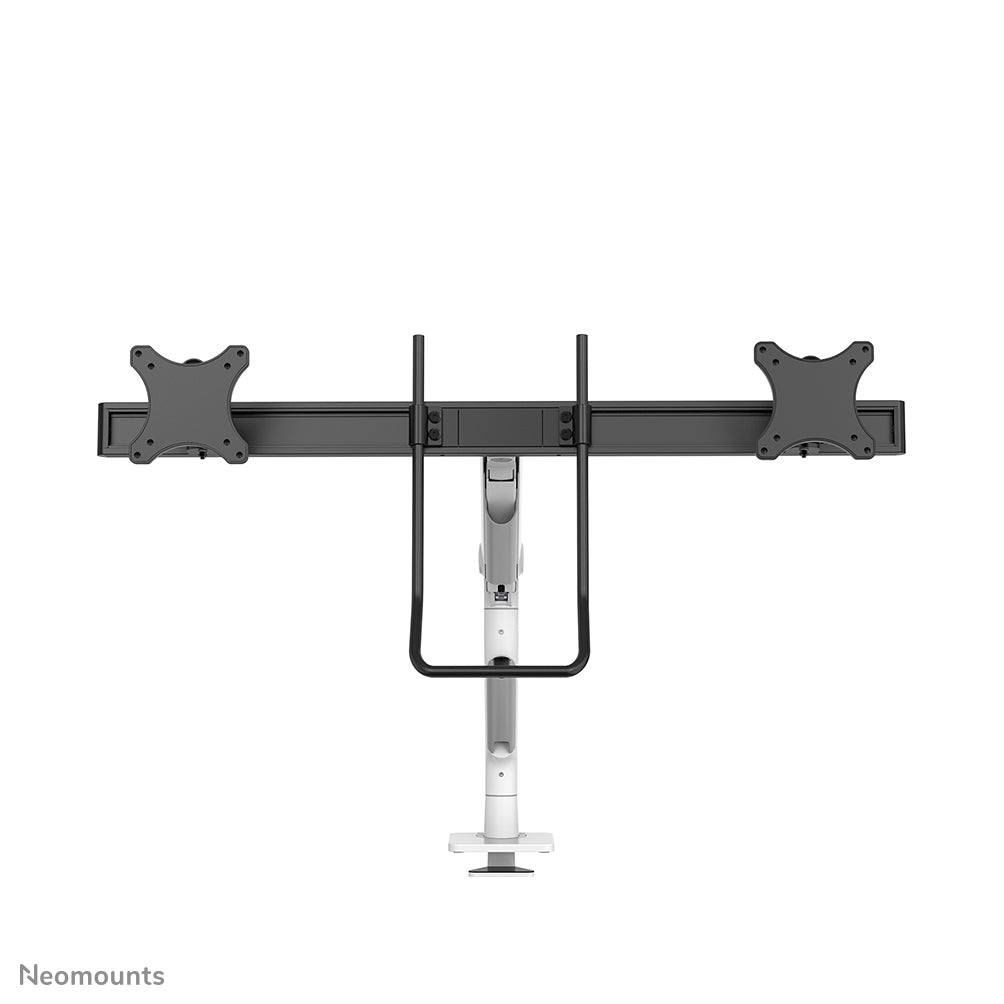 Neomounts Ds75S Ds75S-950Wh2 – Monitorarm, Dual, Tischklemme/Tischdurchführung, bis 32"