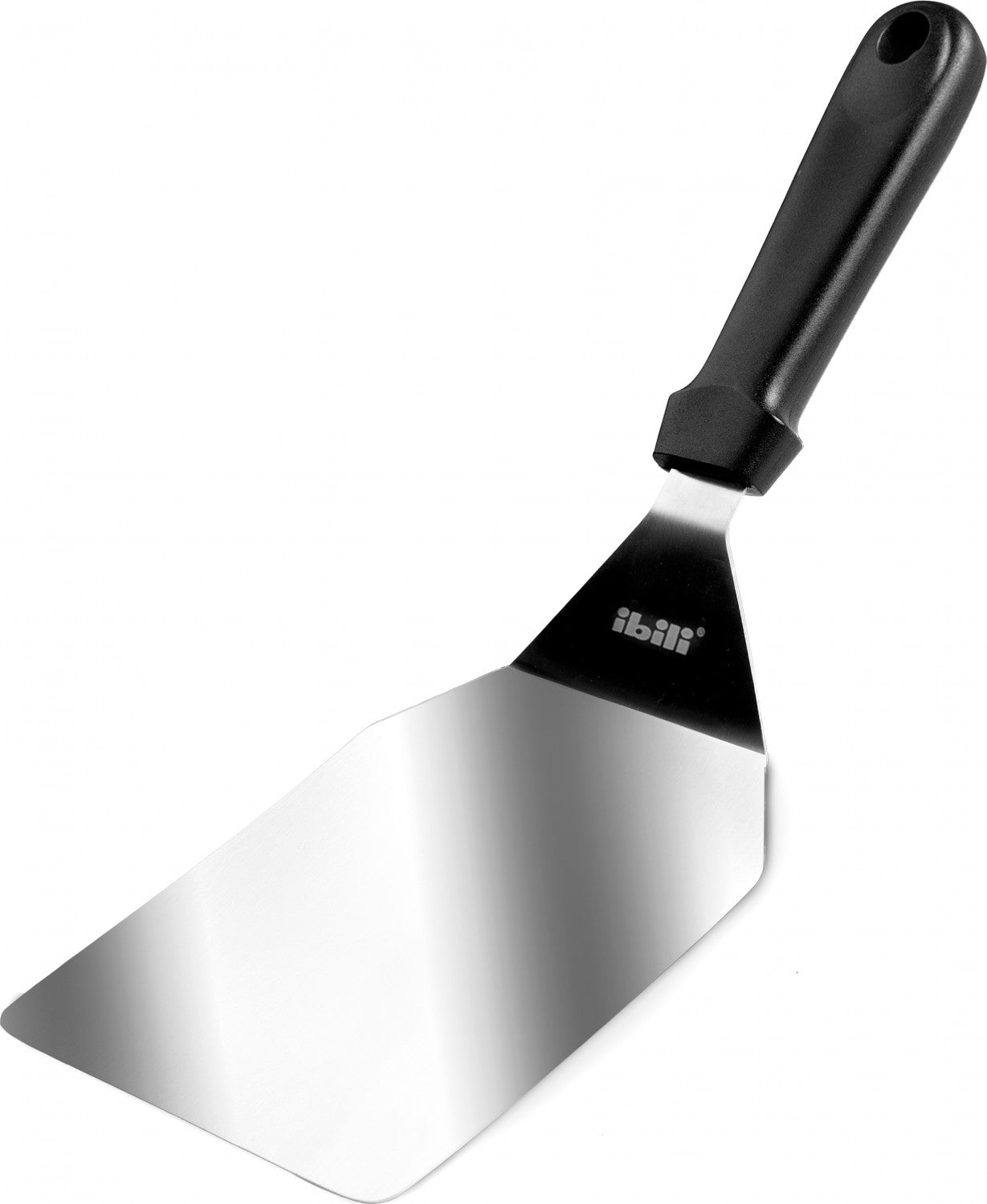 Ibili Spachtel (rechteckig), 32 × 14 cm, Edelstahl/Kunststoff, schwarz/silber