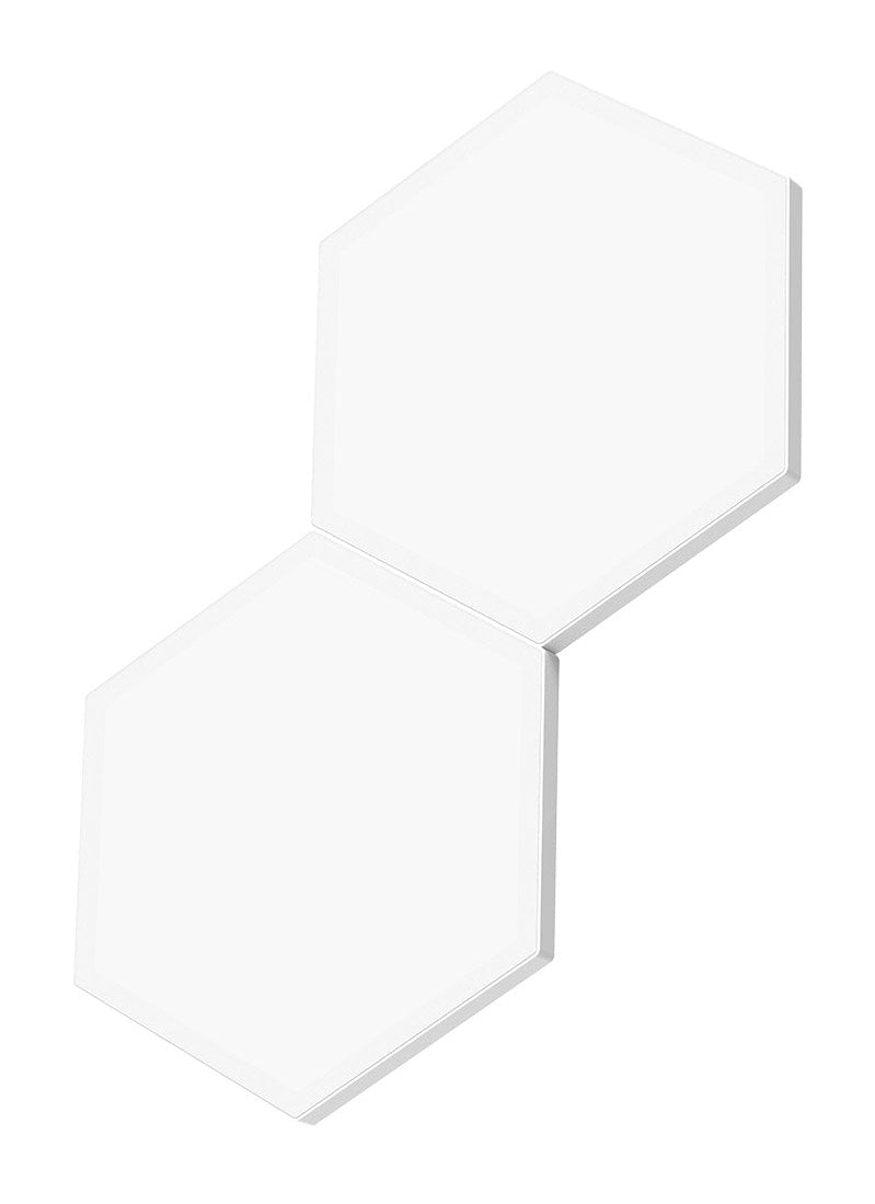 Govee Glide Hexa Light Panels – Erweiterung – für Glide Hexa Panels (H6061) – WLAN – 2 Stk. – Weiss