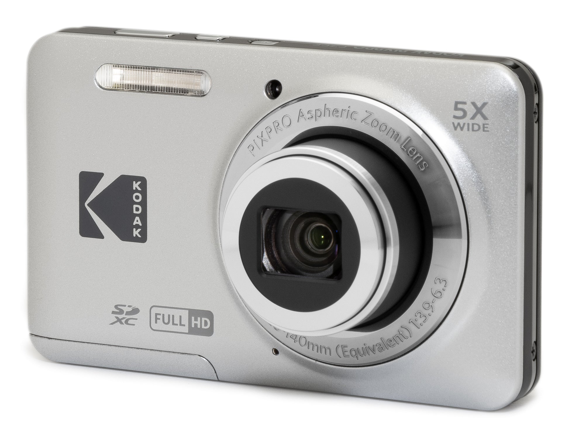 Kodak PixPro FZ55 – 5× optischer Zoom, 16 MP, 1080p, silber
