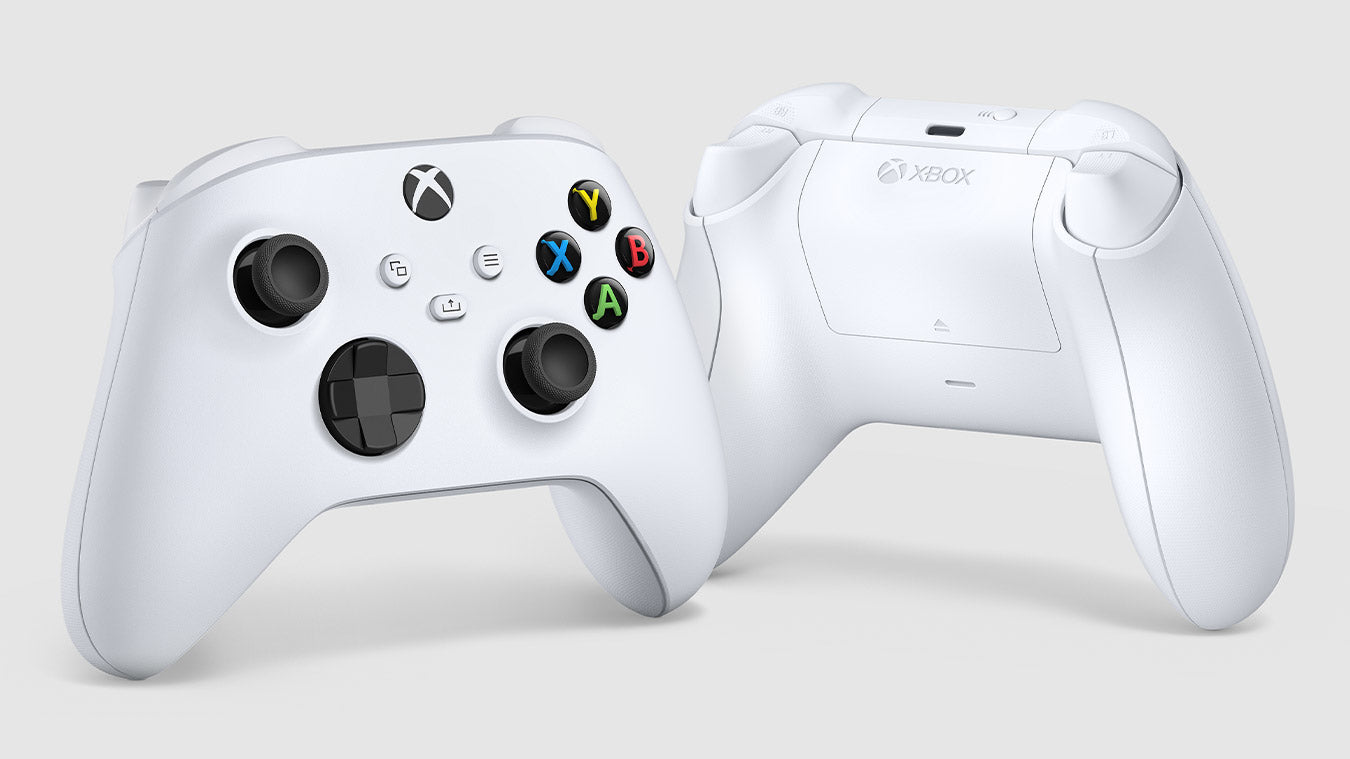 Microsoft Xbox Wireless Controller – Gamepad – USB + Bluetooth, für Xbox, PC & Mobilgeräte, Weiss