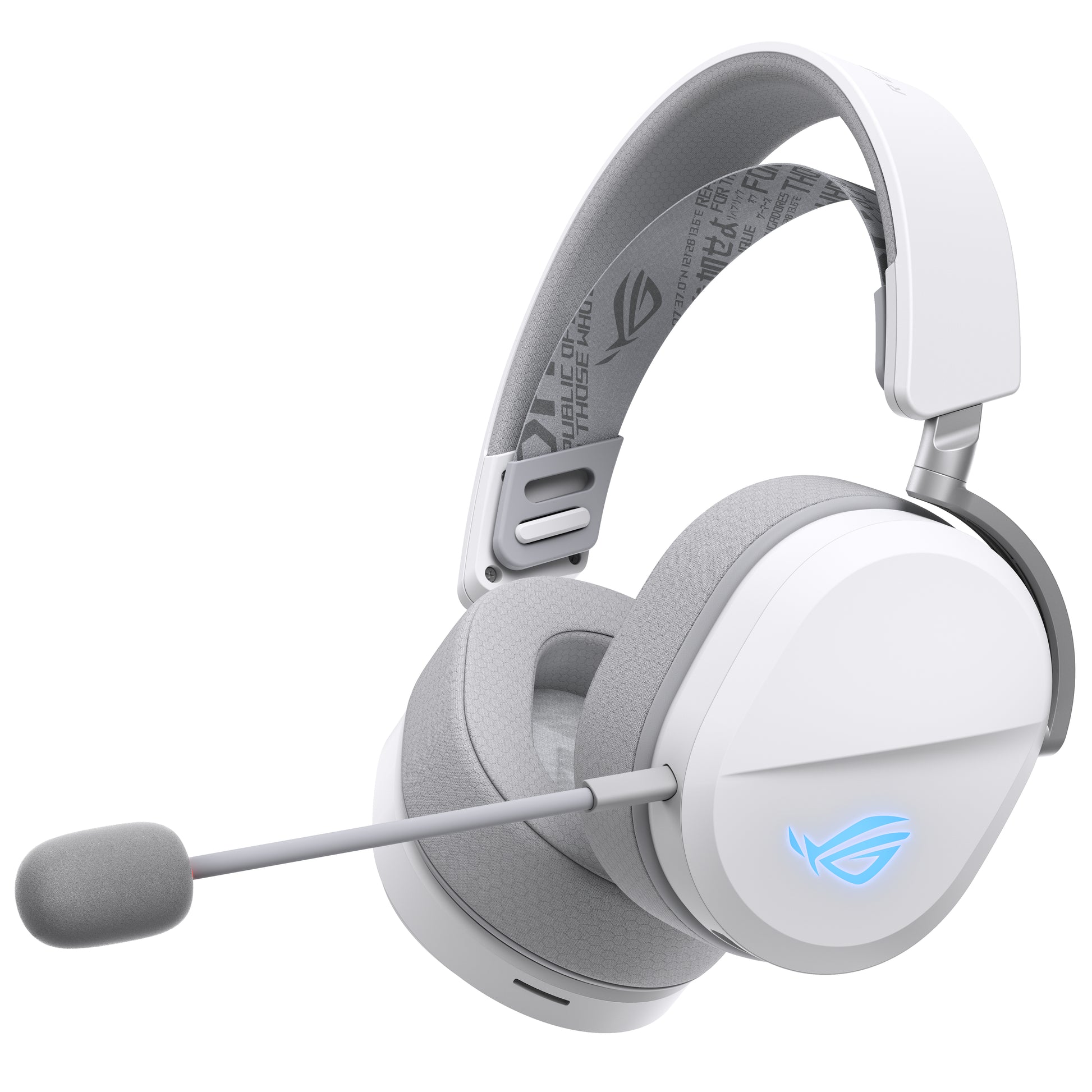 ASUS ROG Pelta – Wireless Gaming-Headset – Bluetooth, USB-C – Weiss