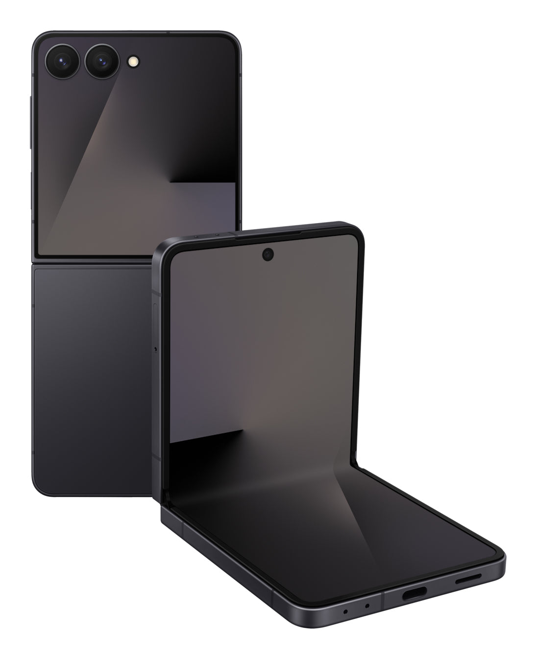 Samsung Galaxy Z Flip7 – schwarz, 6,8", 2520 × 1080, Android, 256 GB, 12 GB, eSIM, 5G, NFC