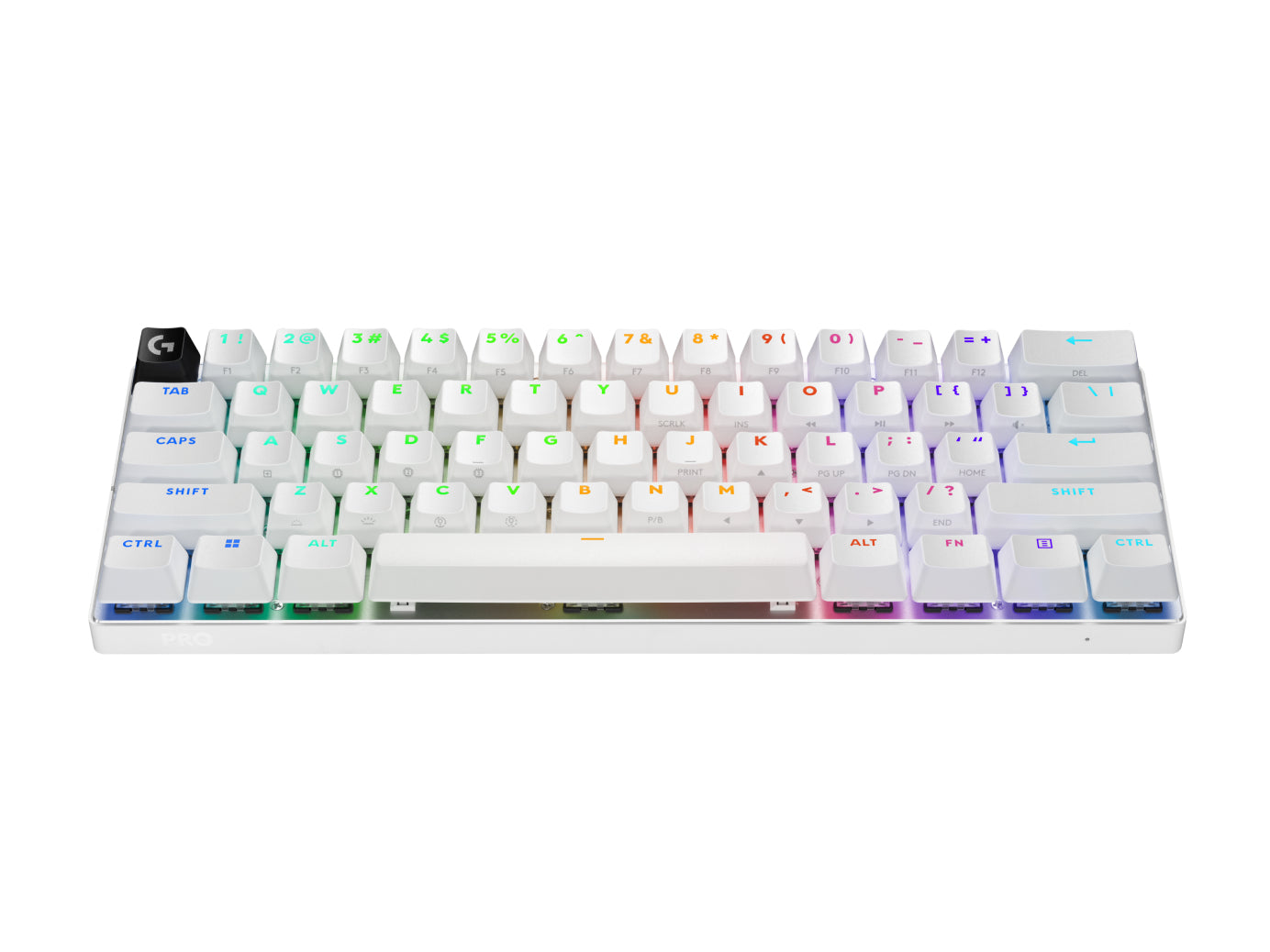 Logitech G Pro X 60 – Gaming-Tastatur 60% – Mechanisch – Bluetooth & 2,4 GHz (Nano-Empfänger) – QWERTY (US-INT)