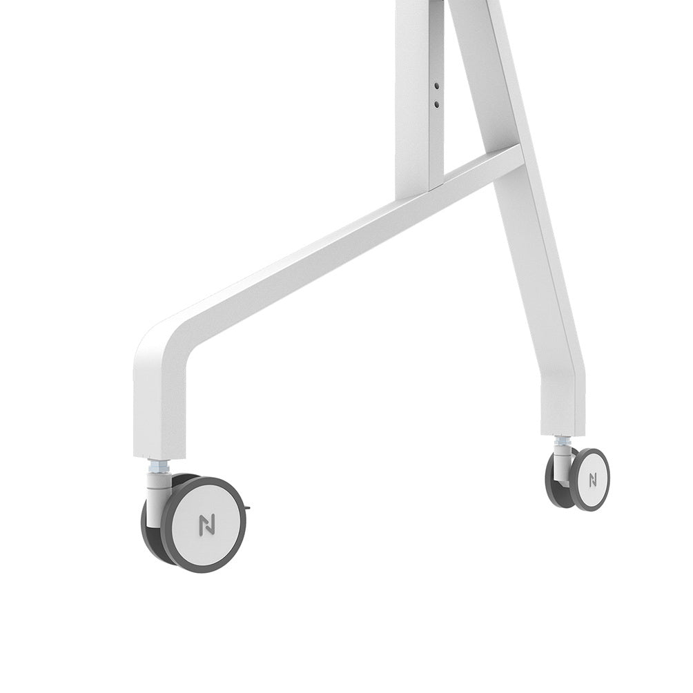 Neomounts MOVE Go XL FL50-575WH1 – Trolley, höhenverstellbar, für 65–110", VESA 100×100–1000×600, bis 125 kg