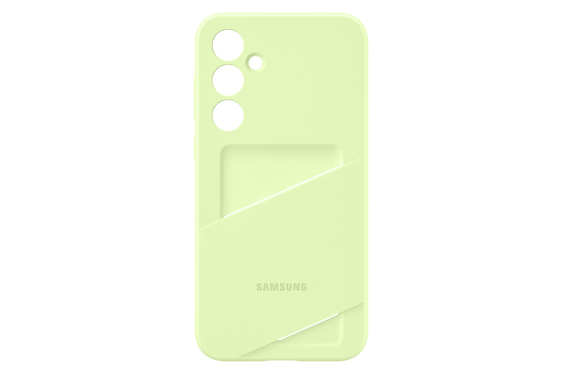 Samsung Backcover – für Samsung Galaxy A35 5G – Limette – TPU, mit Kartenfach