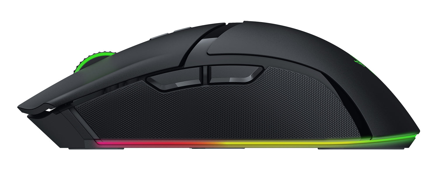 Razer Cobra Pro Gaming-Maus – kabellos, 10 Tasten, für Rechtshänder, programmierbare Tasten, schwarz