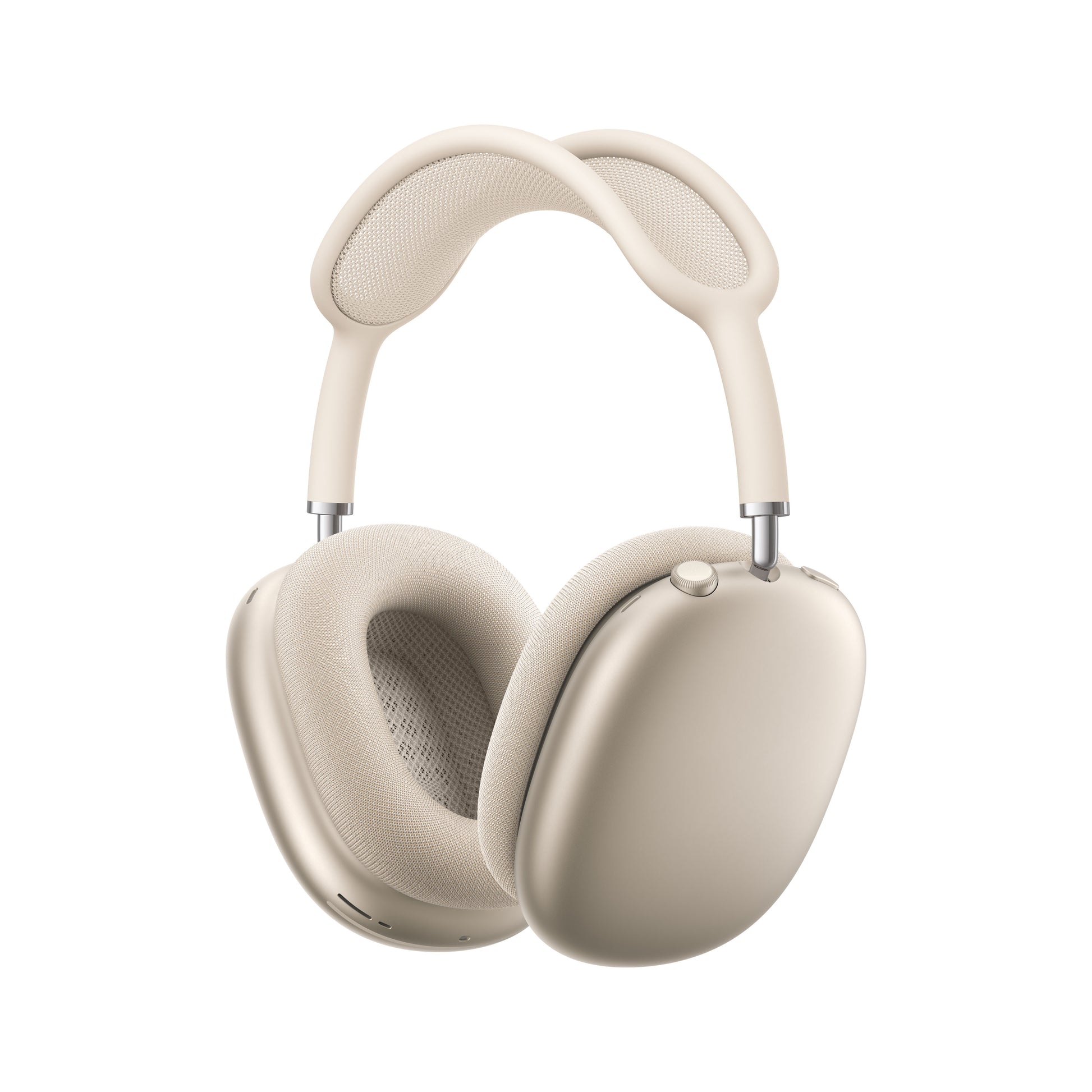 Apple AirPods Max 2024 – Over-Ear Headset – Bluetooth, ANC, Sprachsteuerung – beige, für Apple Siri – bis 20 h