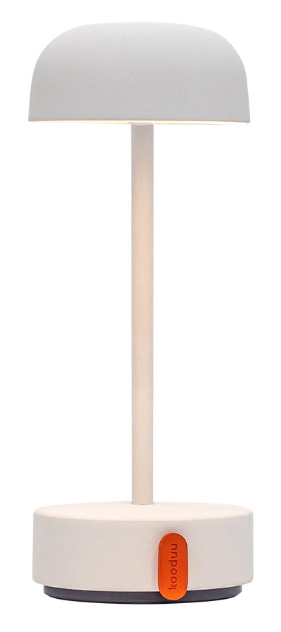 Kooduu Tischleuchte FOKUS – LED 1 W, 83 lm, 2700 K, dimmbar, Akku, USB – Weiss