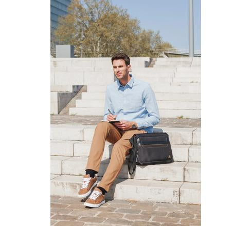 Exacompta 17234E Notebook-Tasche – für Notebooks bis 14", schwarz