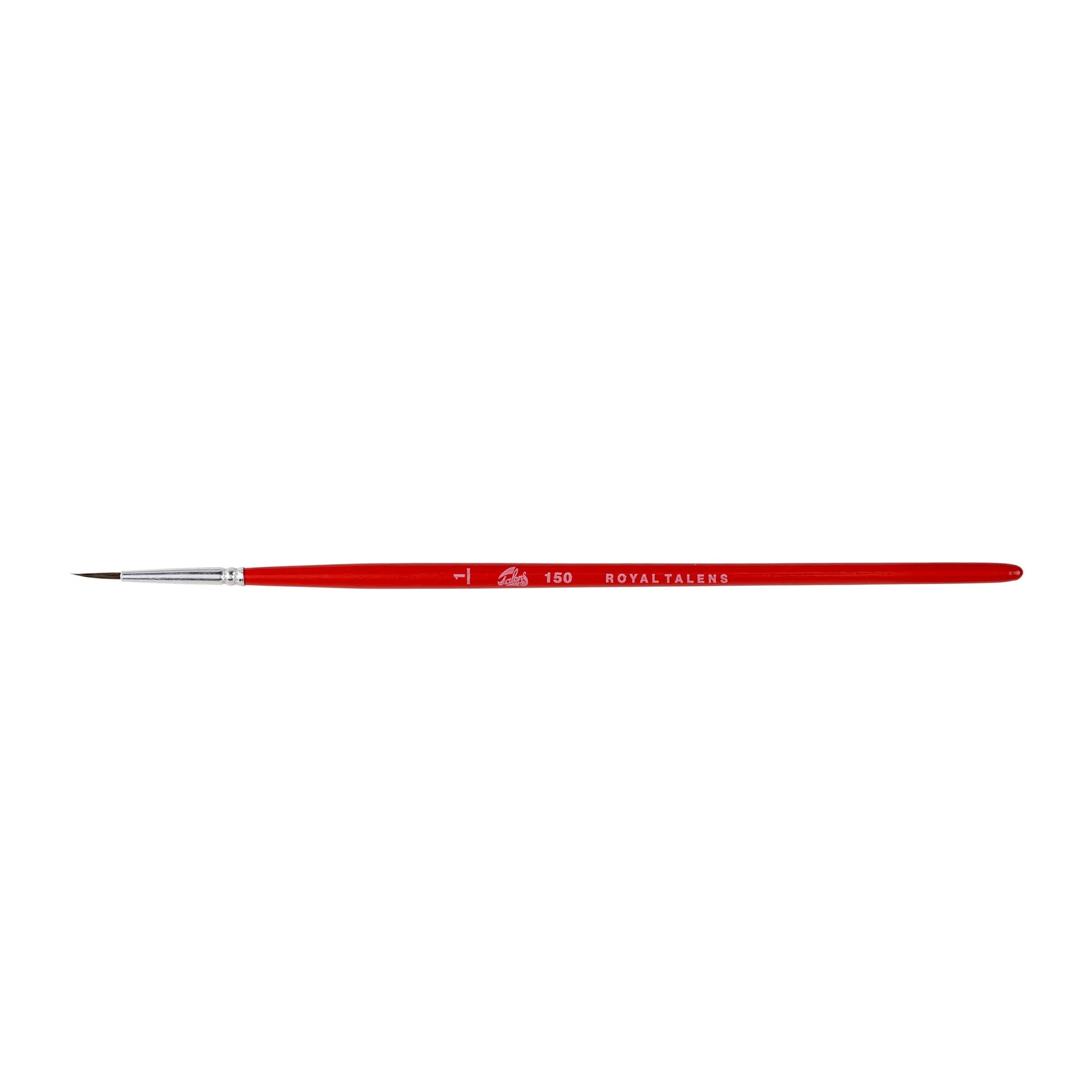 Talens Aquarellpinsel – Braun, Länge 171 mm, Pony-/Ziegenhaar, Aluminiumzwinge, FSC-zertifiziert