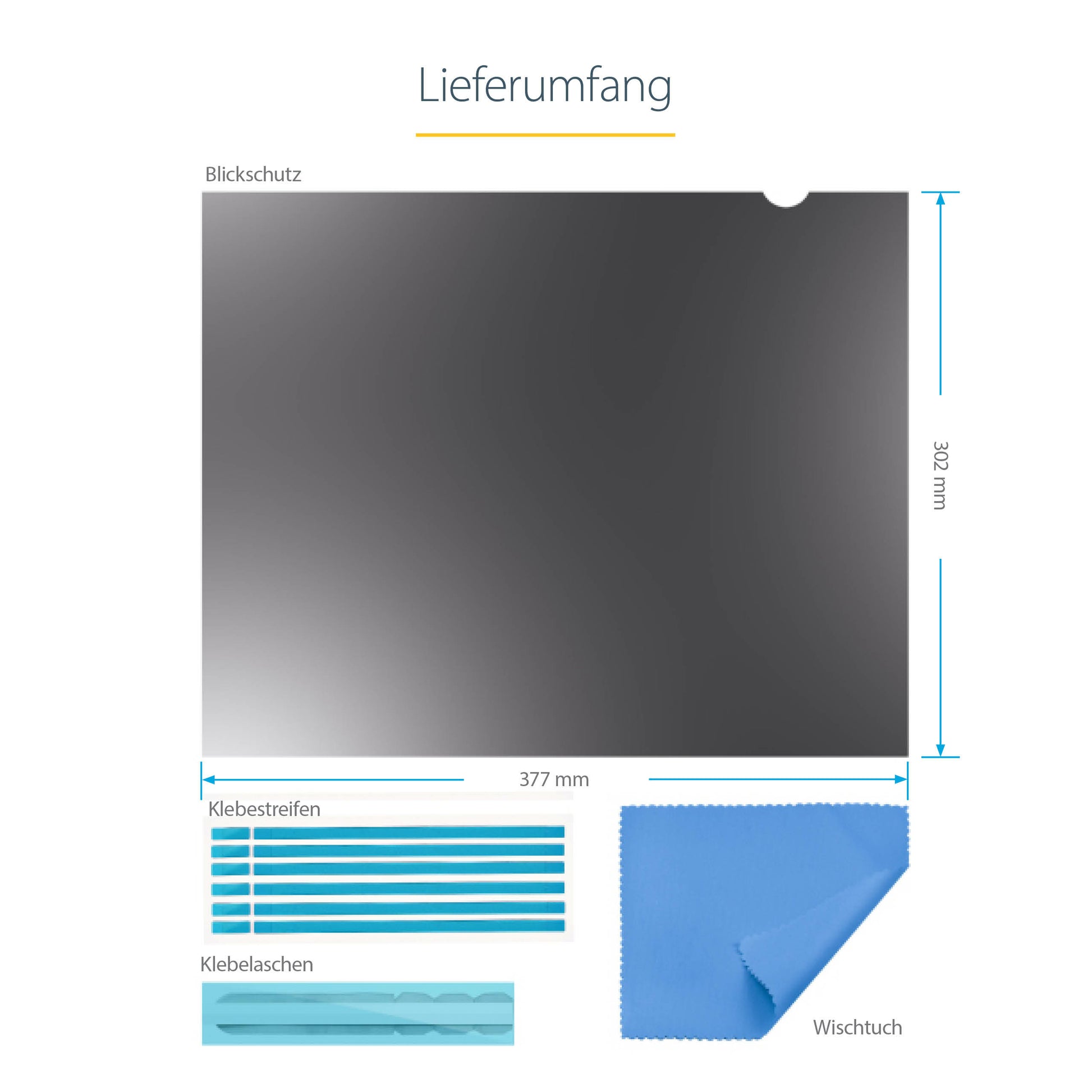 StarTech.com Displayschutz für 19" Monitor