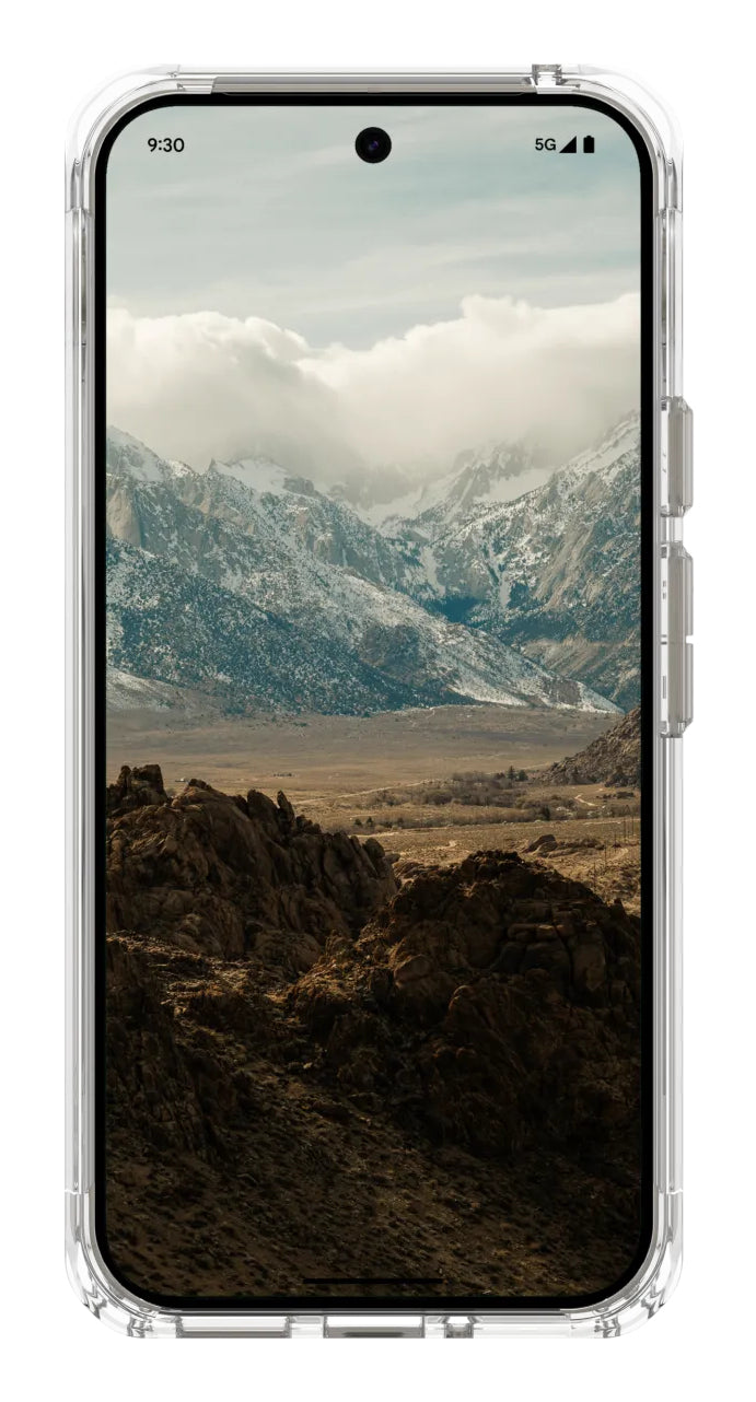 Urban Armor Gear UAG Plyo Pro Backcover – für Google Pixel 9 Pro XL, TPU, Transparent / Silber, bis 4,8 m Sturzsicher