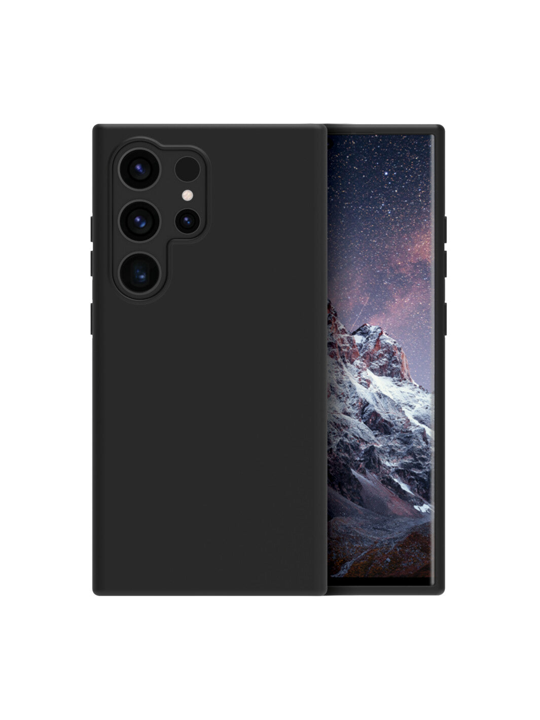 dbramante1928 Backcover – für Samsung Galaxy S24 Ultra, recycelbarer Kunststoff+Silikon, schwarz