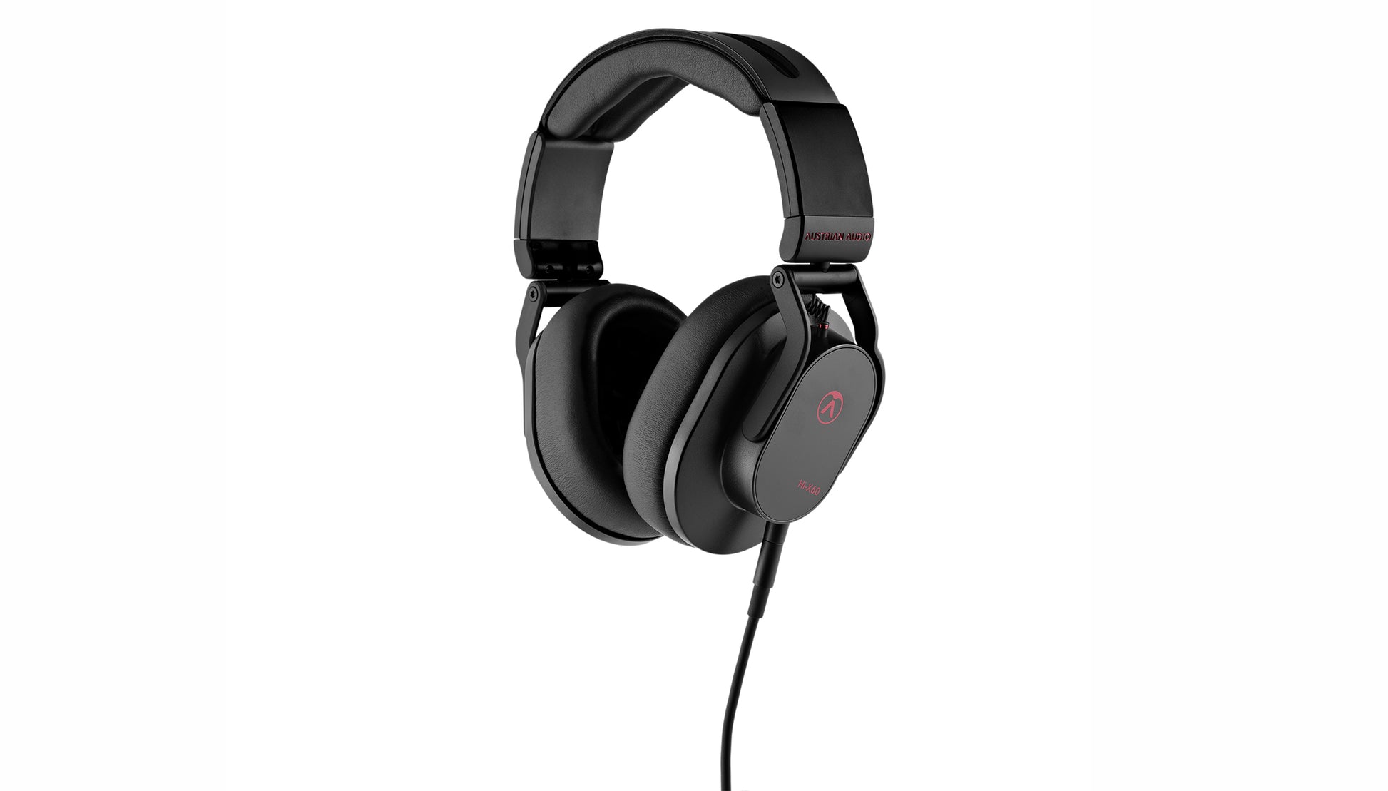 Austrian Audio Hi-X60 – Over-Ear Studiokopfhörer – kabelgebunden, geschlossen, Hi-Res Audio – schwarz